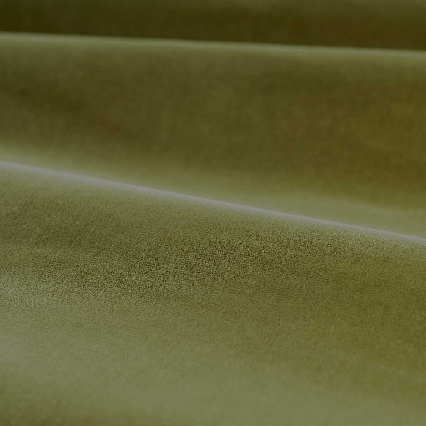 Zoffany Cotton Velvet Performance Olive Fabric Sample ZL4X333507
