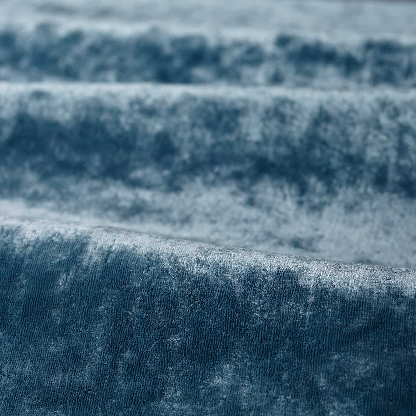 Zoffany Curzon Performance Blue Stone Fabric Sample ZL5X333430