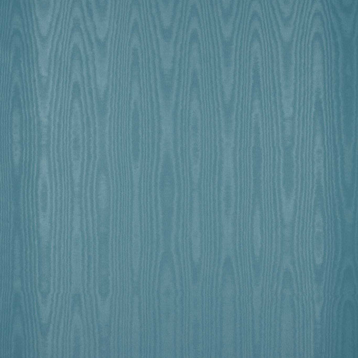 Zoffany Moire Wallcovering Blue Silk Wallpaper Sample ZMOI313076