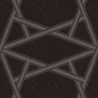 Seabrook Designs Layered Lines Ebony Wallpaper ZN50403