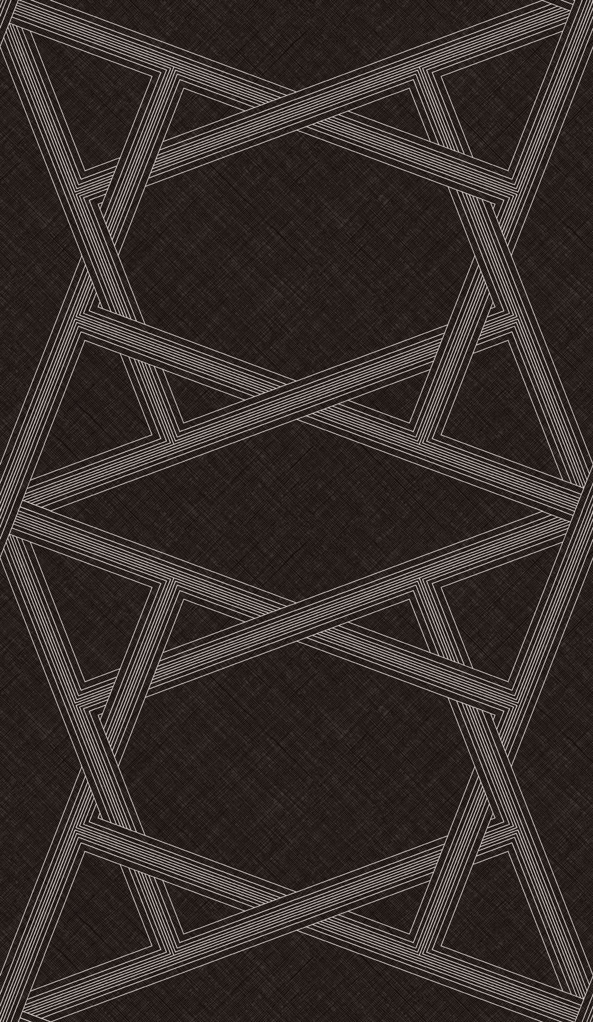 Seabrook Designs Layered Lines Ebony Wallpaper ZN50403