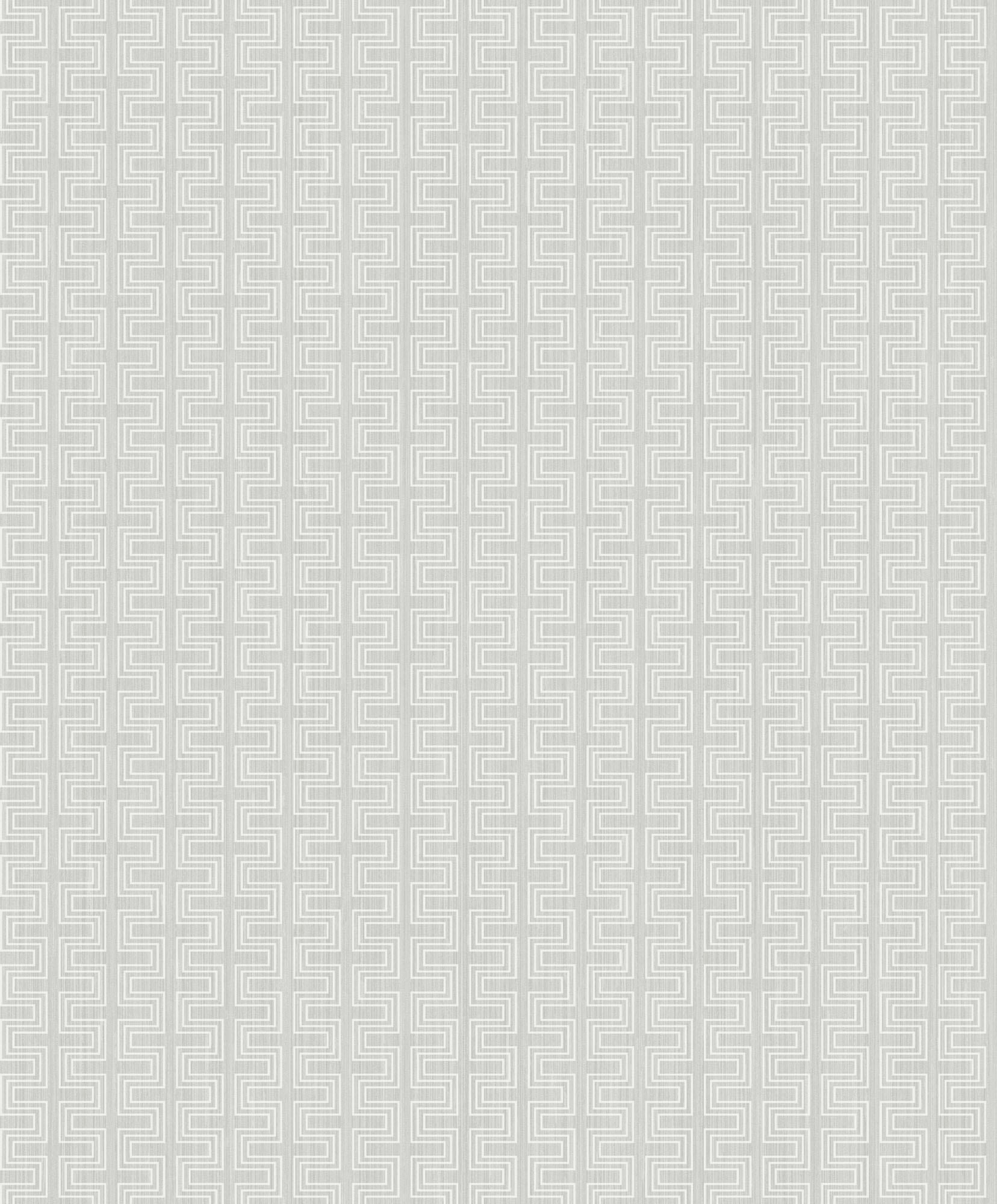 Seabrook Designs Small Geos Metallic Silver Wallpaper ZN51802