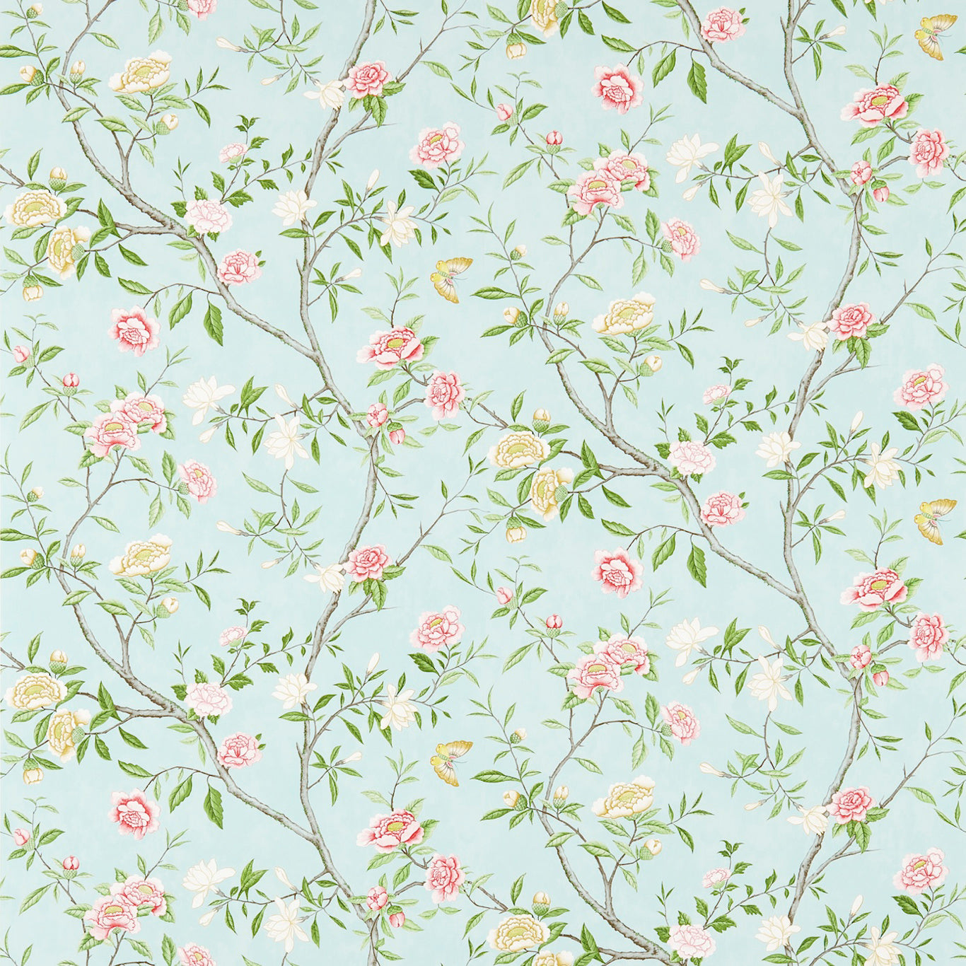Zoffany Nostell Priory Sky 6004 Wallpaper Sample ZNTP06004