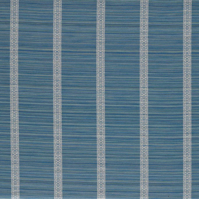 Zoffany Bellagio Stripe Azure Fabric Sample ZOF0242-04