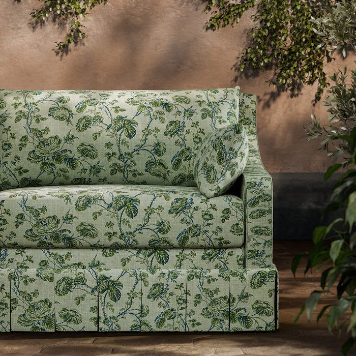 Zoffany Thorny Vine Evergreen Fabric ZOF0253-01