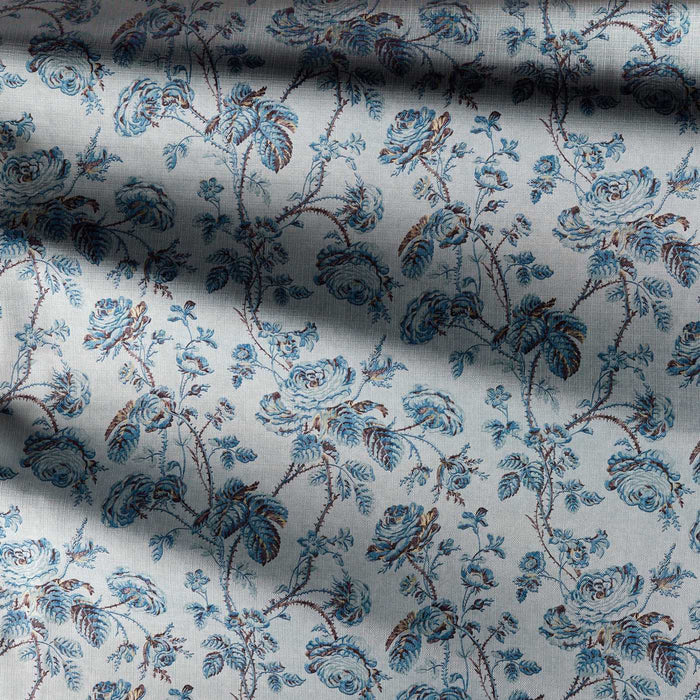 Zoffany Thorny Vine Azure Fabric ZOF0253-05