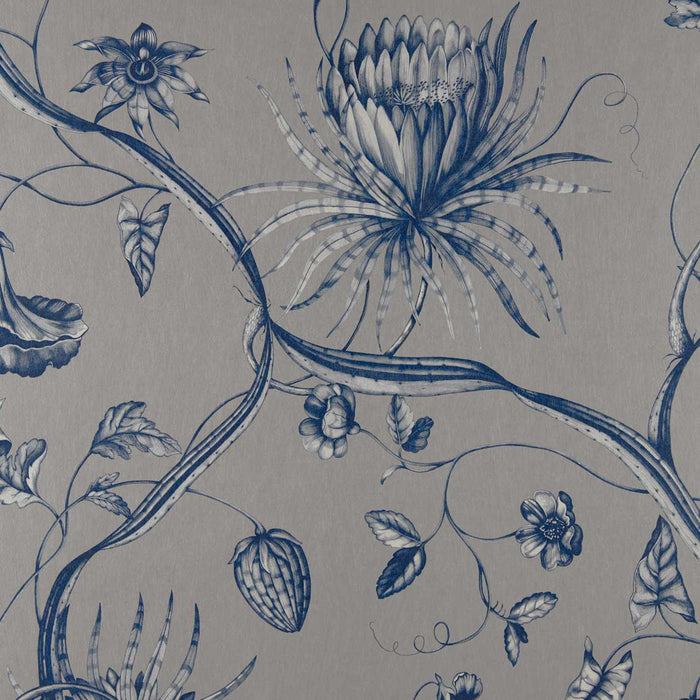 Zoffany Phaedra Phaedra  Prussian Blue Fabric Sample ZPHA322601