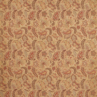 Zoffany Caserta Paisley Antique Gold Fabric ZRTX333538
