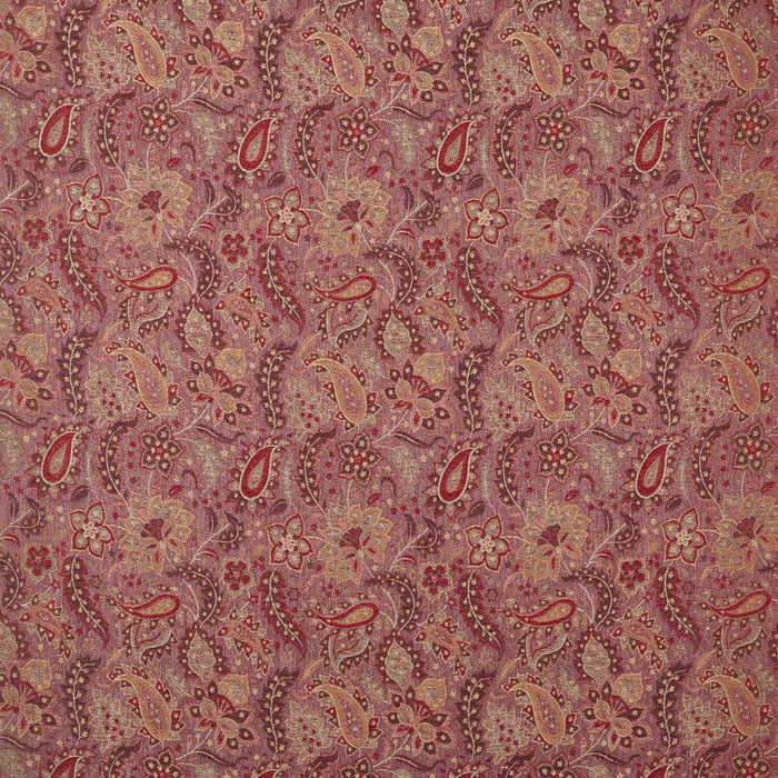 Zoffany Caserta Paisley Pale Ruby Fabric Sample ZRTX333539