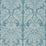 Zoffany Clandon Damask Wedgwood Blue Fabric Sample ZSUF333378