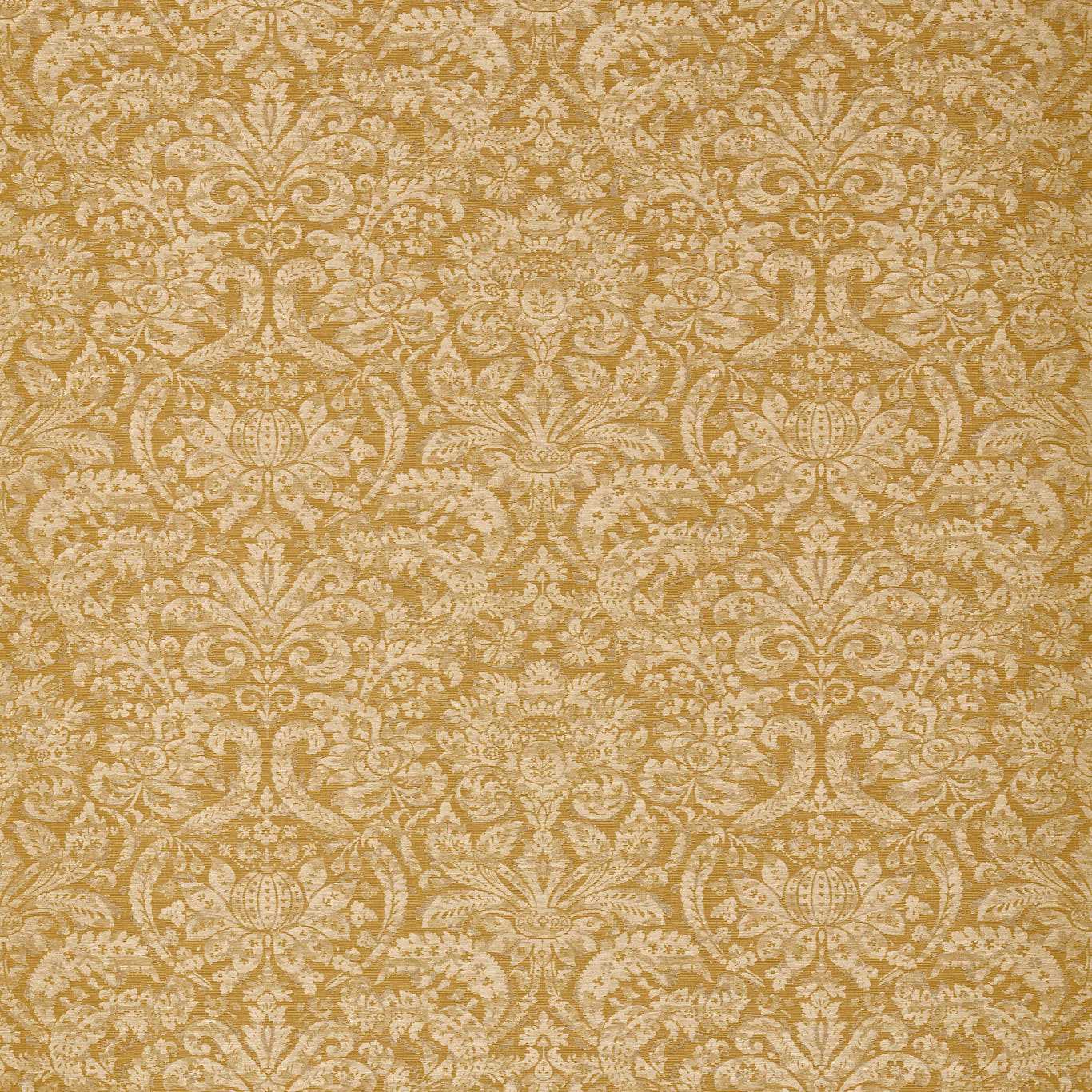 Zoffany Knole Damask Gold Fabric Sample ZSUF333394