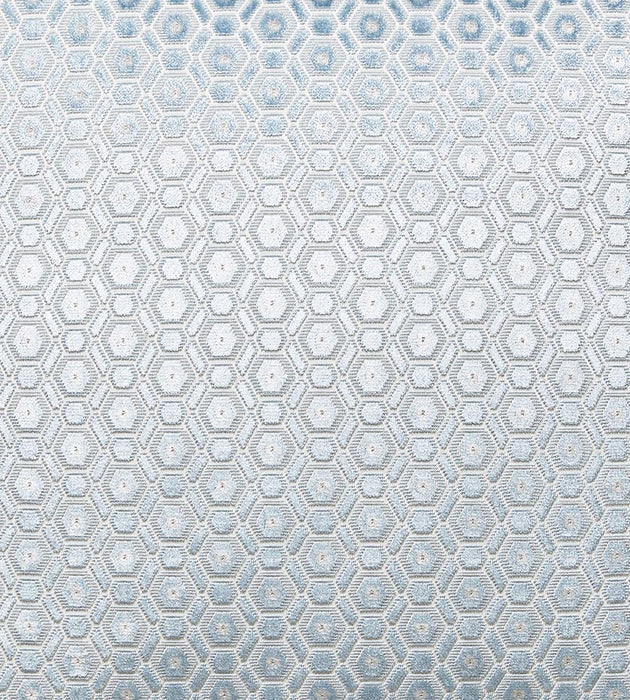 Old World Weavers Manetta Powder Blue Fabric Sample ZSMANE0001