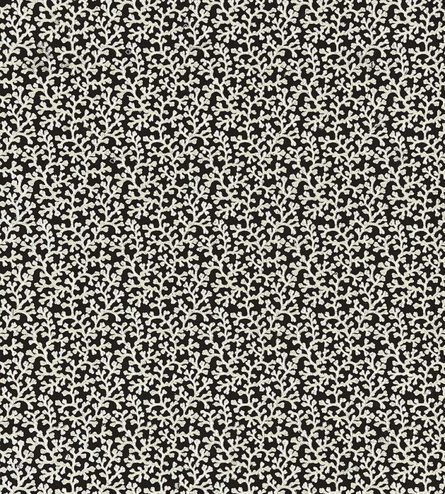 Old World Weavers Hele Bay Black Fabric Sample ZS69490005