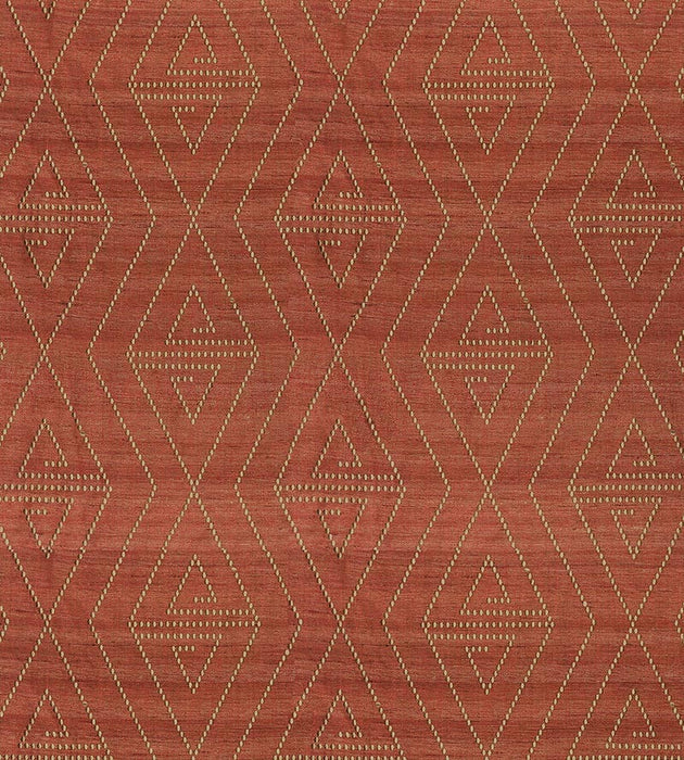 Old World Weavers Torquay Tomato Fabric Sample ZS80680021