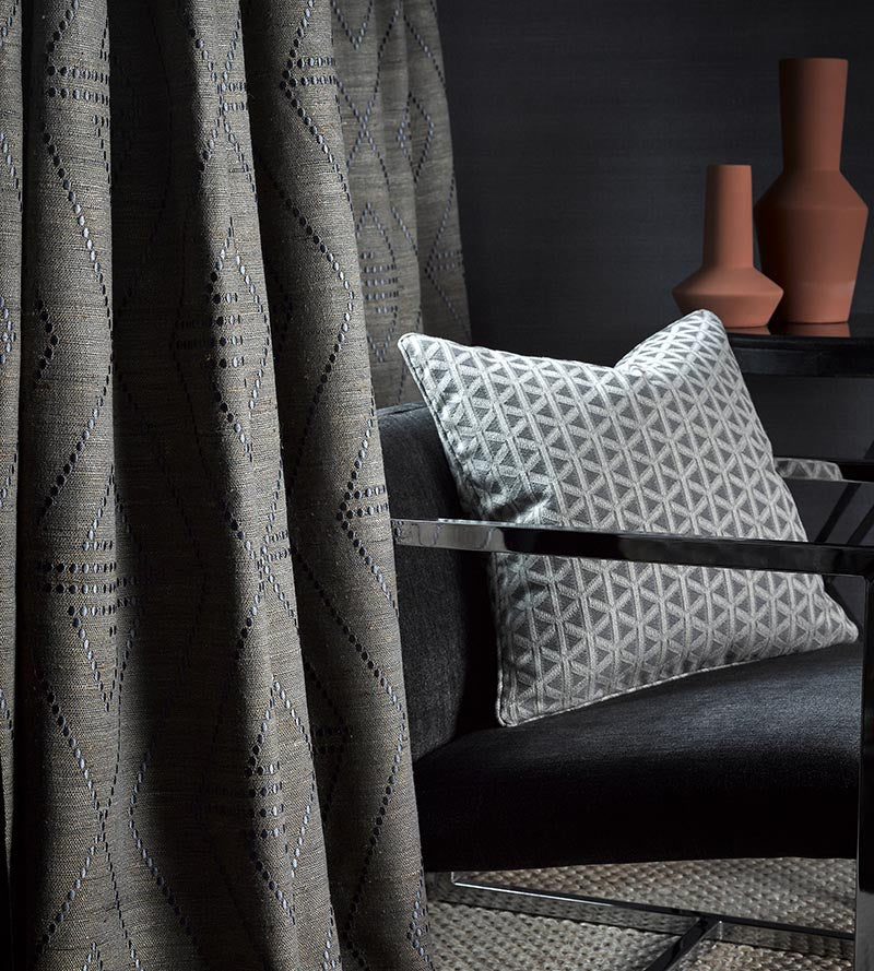 Old World Weavers Torquay Slate Fabric Sample ZS80680017