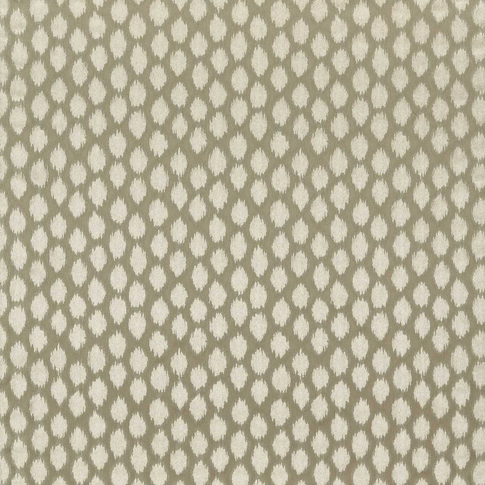 Zoffany Ikat Spot Stone Fabric Sample ZTAC333257