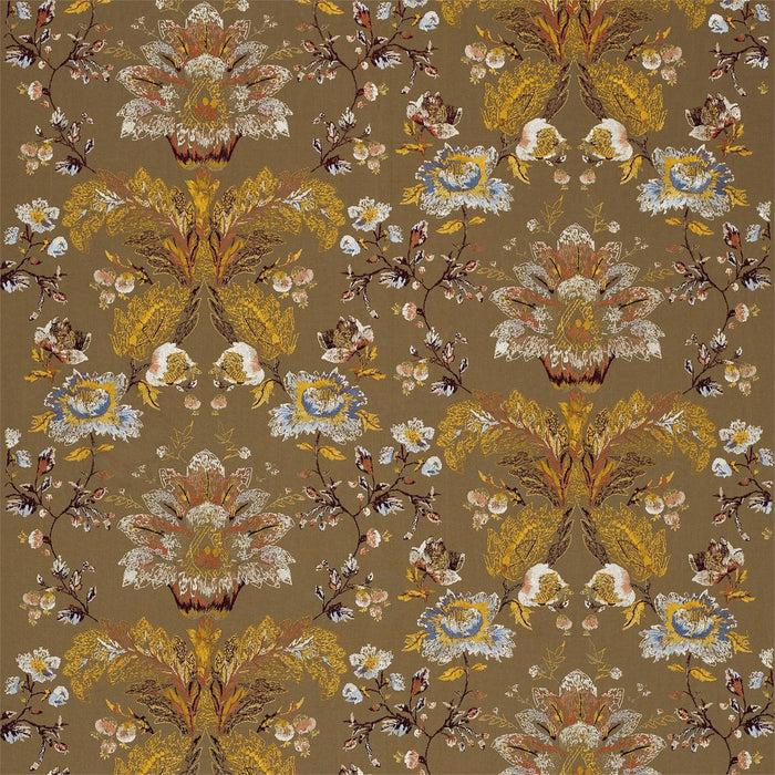 Zoffany Stitch Damask Antique Fabric Sample ZTES331213