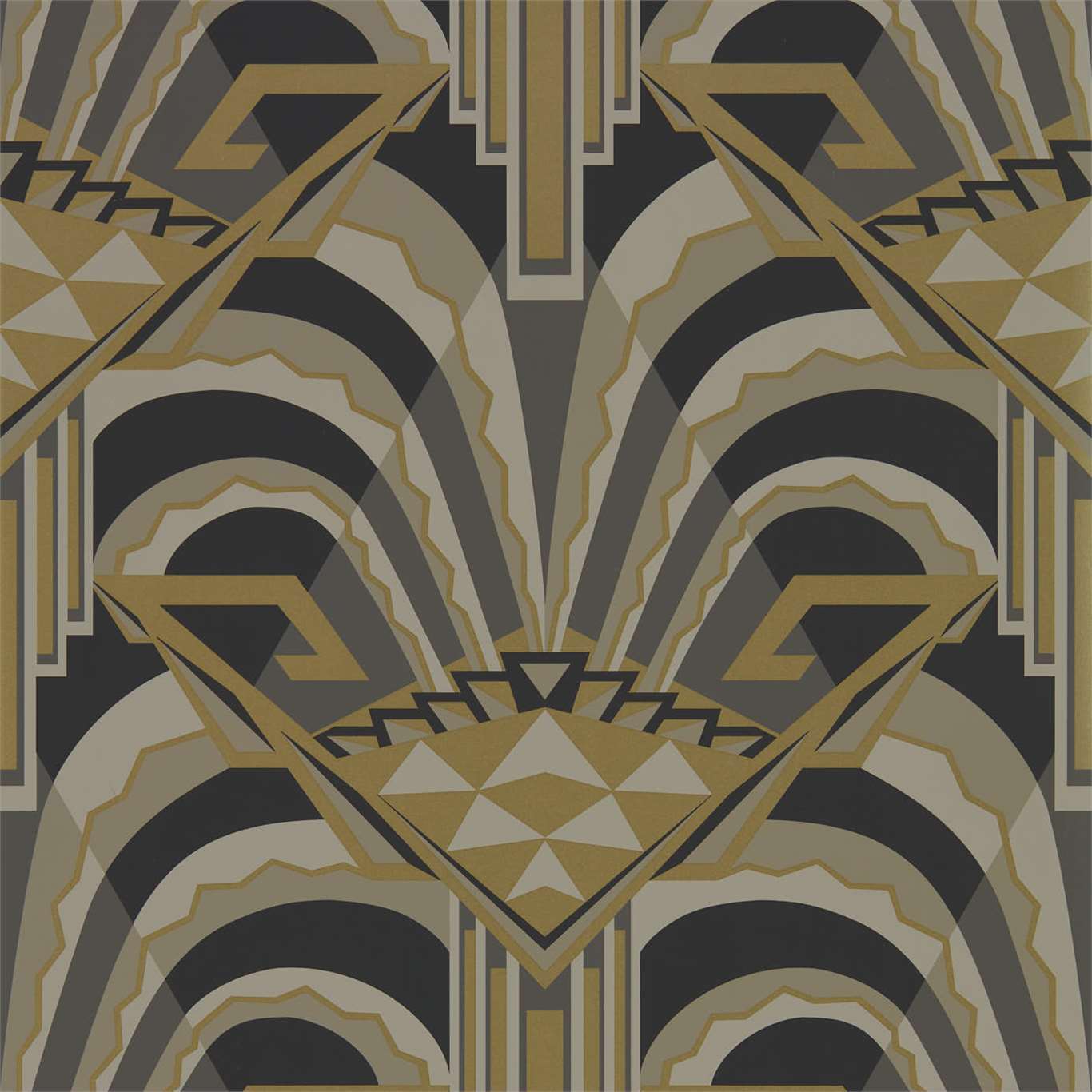 Zoffany Conway Antique Bronze 312744 Wallpaper Sample ZTOT312744