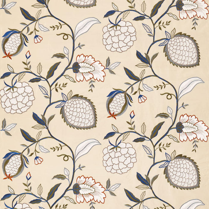 Zoffany Pomegranate Tree Indienne Fabric Sample ZWIN332346