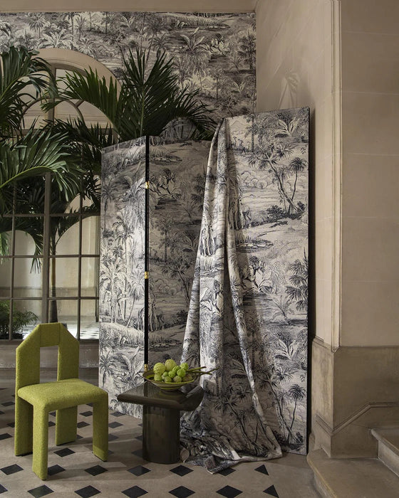 Pierre Frey Safari Charbon Fabric F3989001