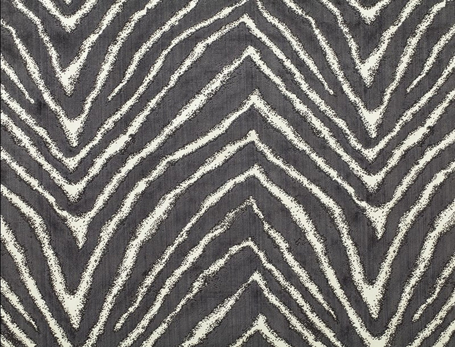 Jim Thompson Velvet Illusion Charcoal Fabric Sample JT013386003
