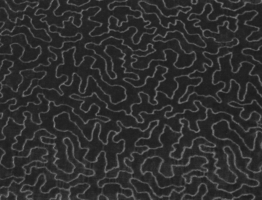Jim Thompson Vermicelli Velvet Graphite Fabric JT013887008