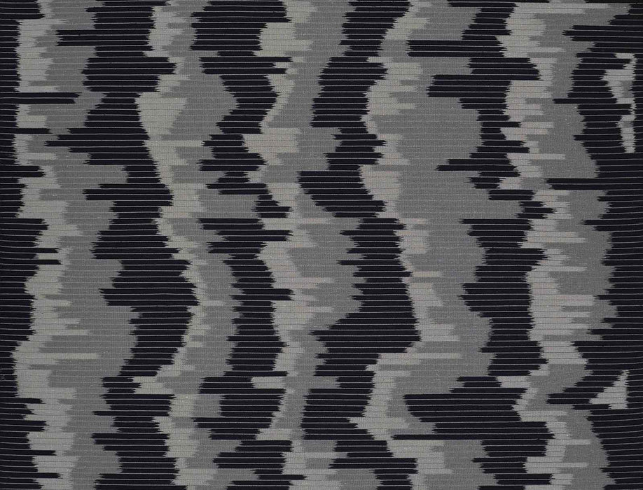 Jim Thompson Keeree Ikat Graphite Fabric Sample JT013874002