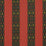 Jim Thompson Patola Stripe Henna Fabric JT013868004