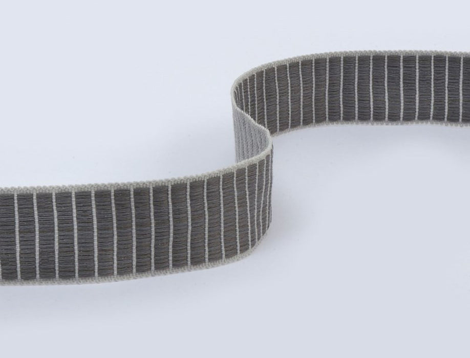 Jim Thompson Ottoman Tape  Pewter Trim Sample JT030027012