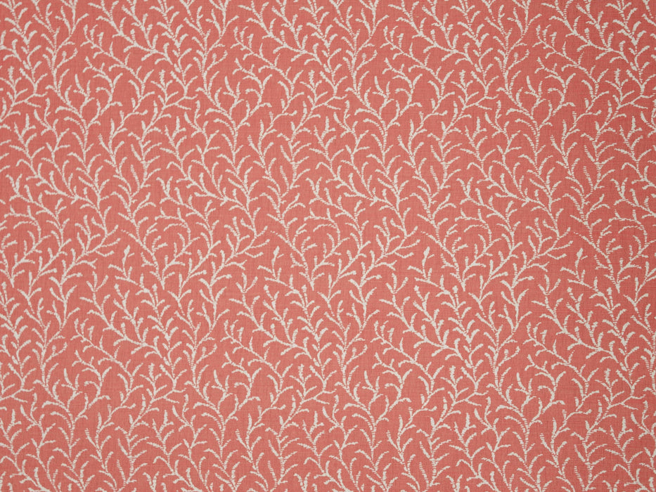 No.9 Thompson Samphire Coral Fabric Sample N9012395001