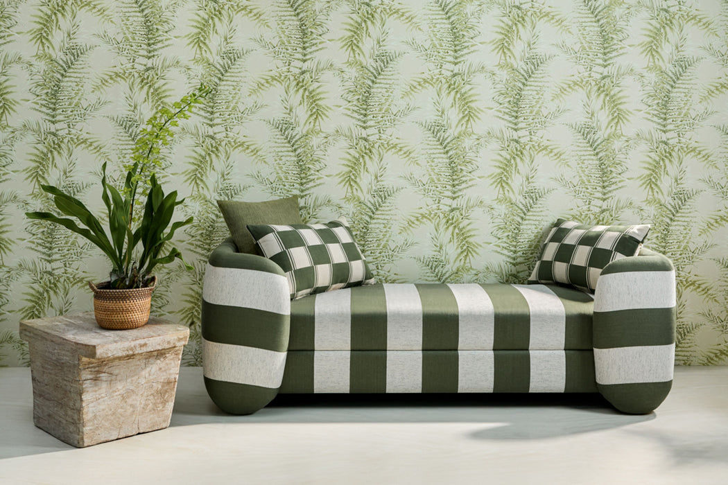 Jim Thompson Yala Check Thyme Fabric Sample JT013965001