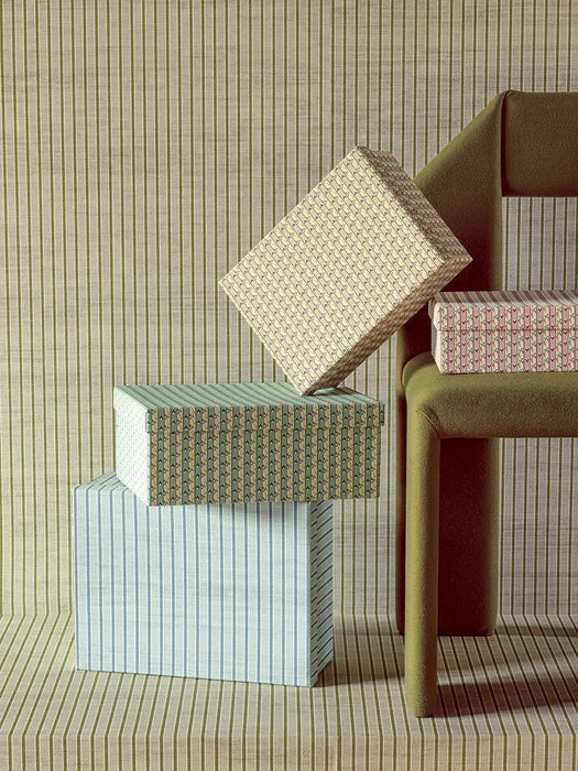 Pierre Frey Minette Olive Wallpaper Sample FP139003