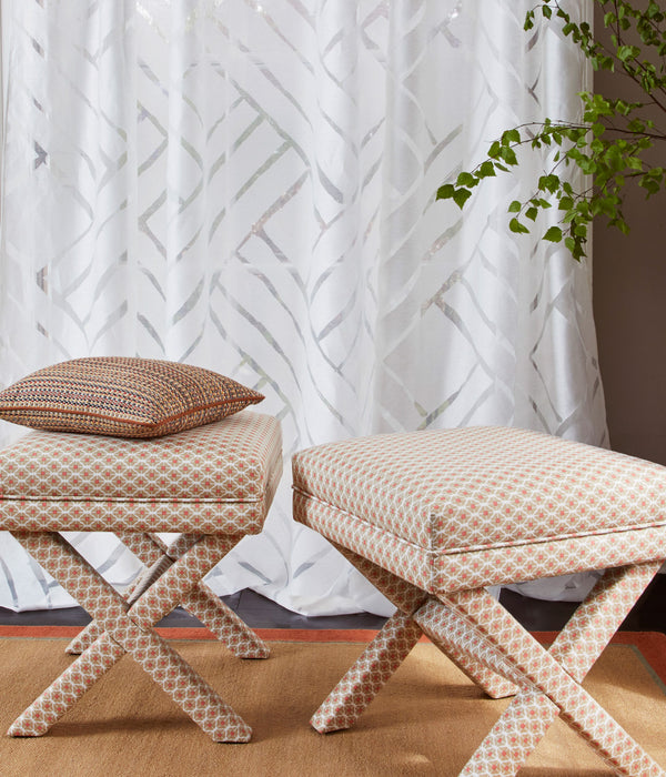 No.9 Thompson Punto China Blue Fabric N9012394005