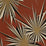 Jim Thompson Golden Sunburst  Claret Wallpaper JT021064005