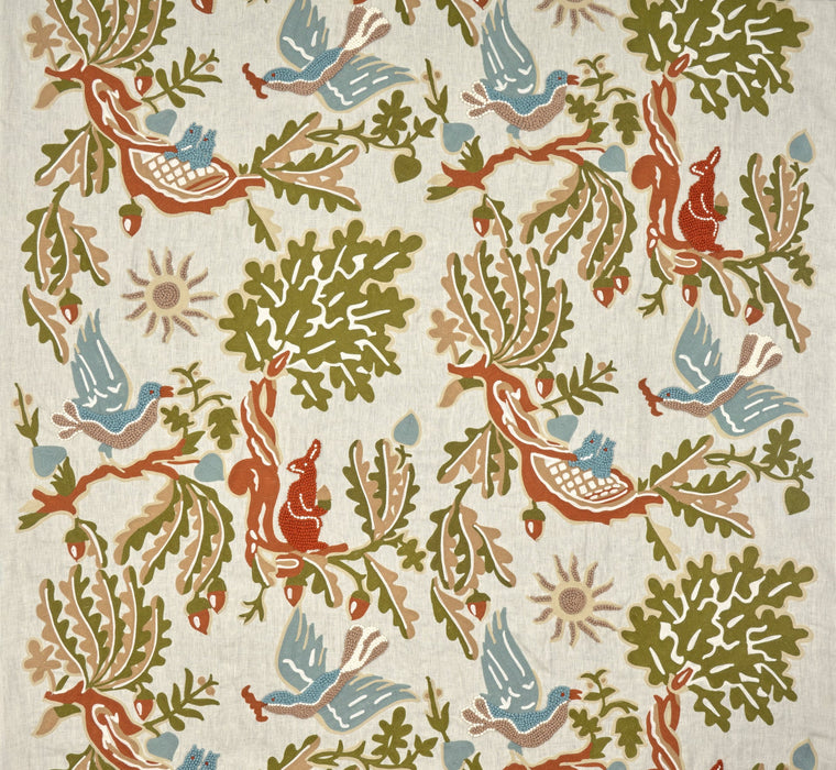 Pierre Frey Les oisillons Printemps Fabric F4114001