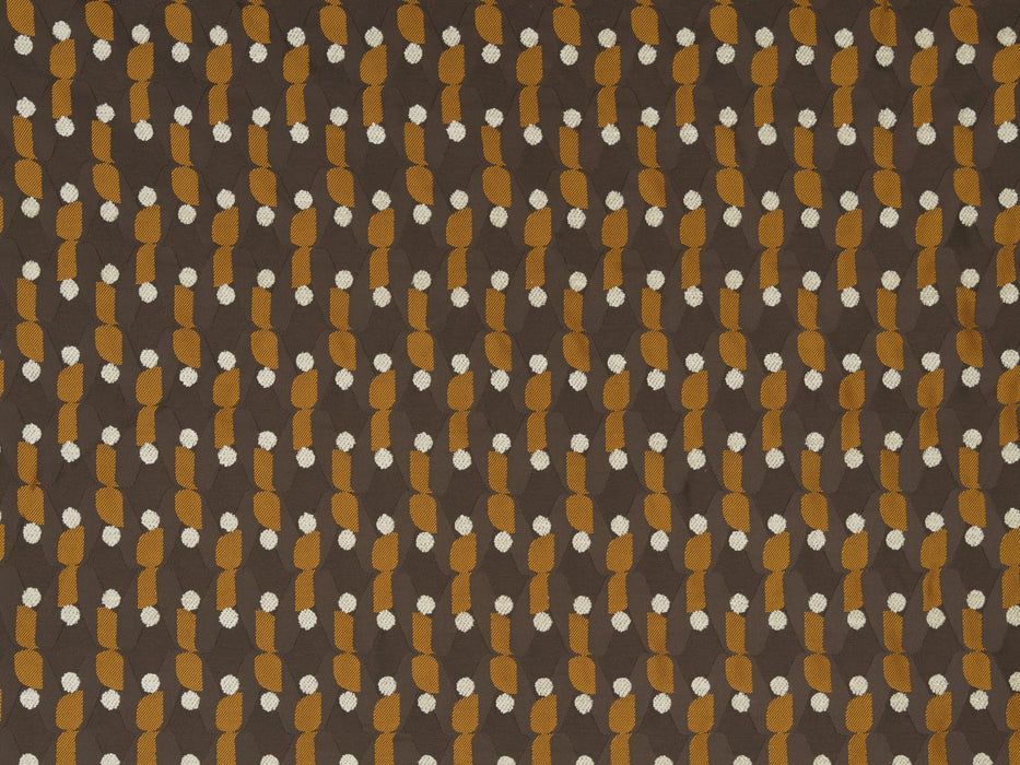 Jim Thompson Dewdrops Mocha Fabric JT013980002