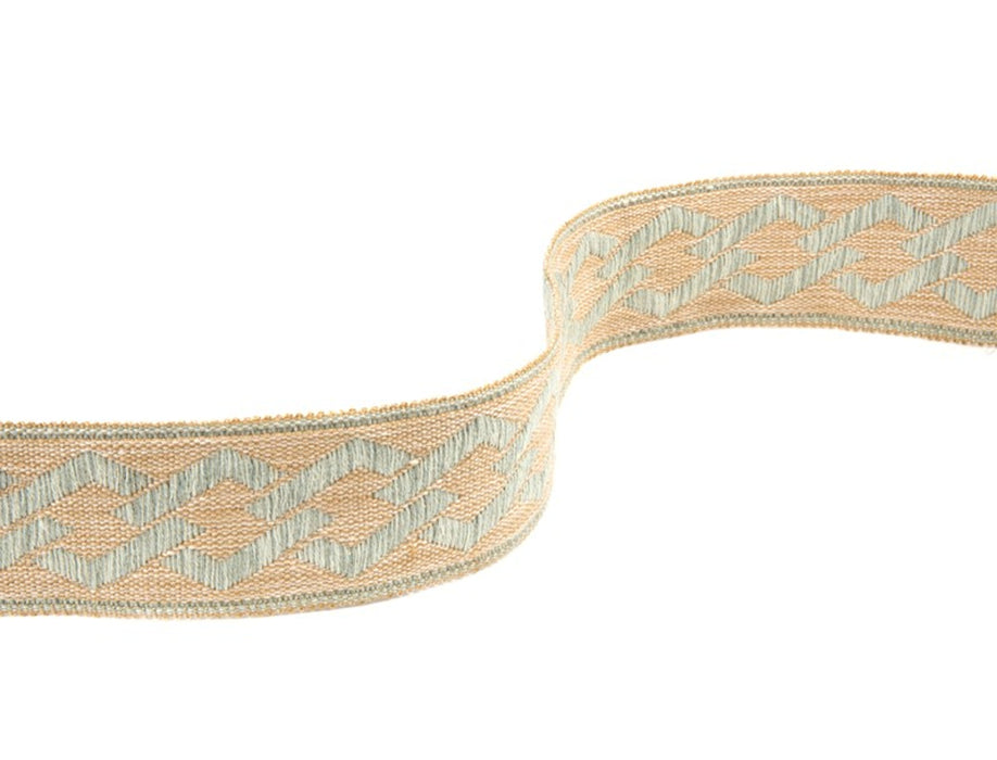 Jim Thompson Thai Fretwork Border  Bermuda Trim Sample JT030011006