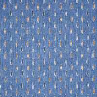 Jim Thompson Karenni Ikat Weave Denim Fabric JT013913003