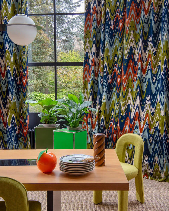 Pierre Frey Aventura Ocean Fabric Sample F3975001