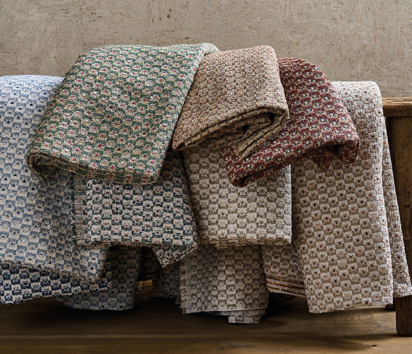 Osborne & Little Amoroso Aqua / Berry Fabric F8062-06