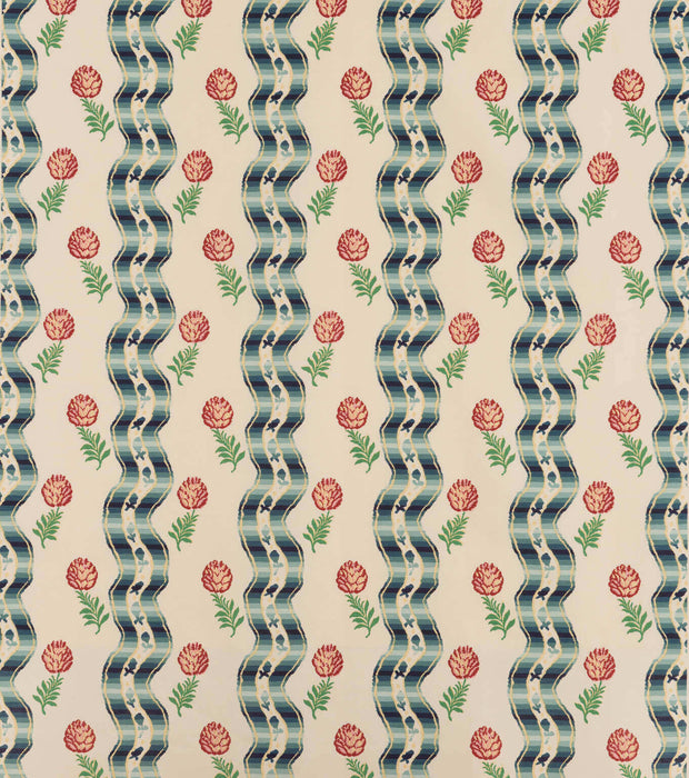 Le Manach Pommes De Pin Creme Fabric Sample L2454003