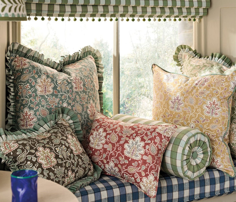 Nina Campbell Annecy Teal Fabric Sample NCF4585-05