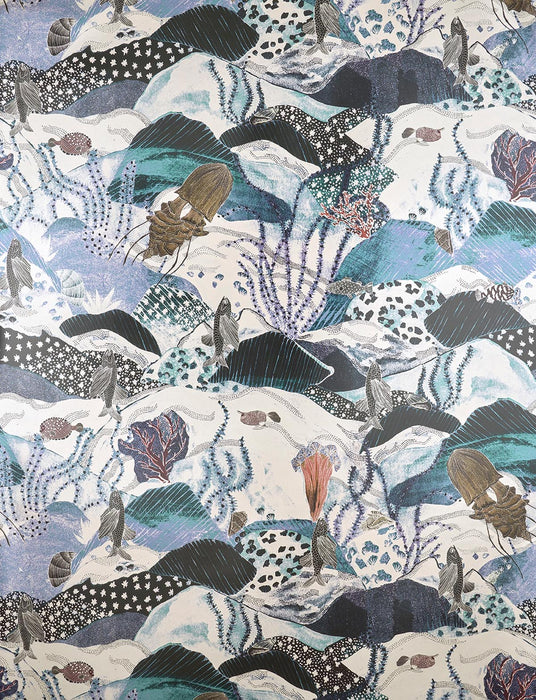 Pierre Frey Les Maldives Ecume Wallpaper Sample FP003001