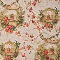 Braquenie Chinoiserie Amande Fabric B7697002