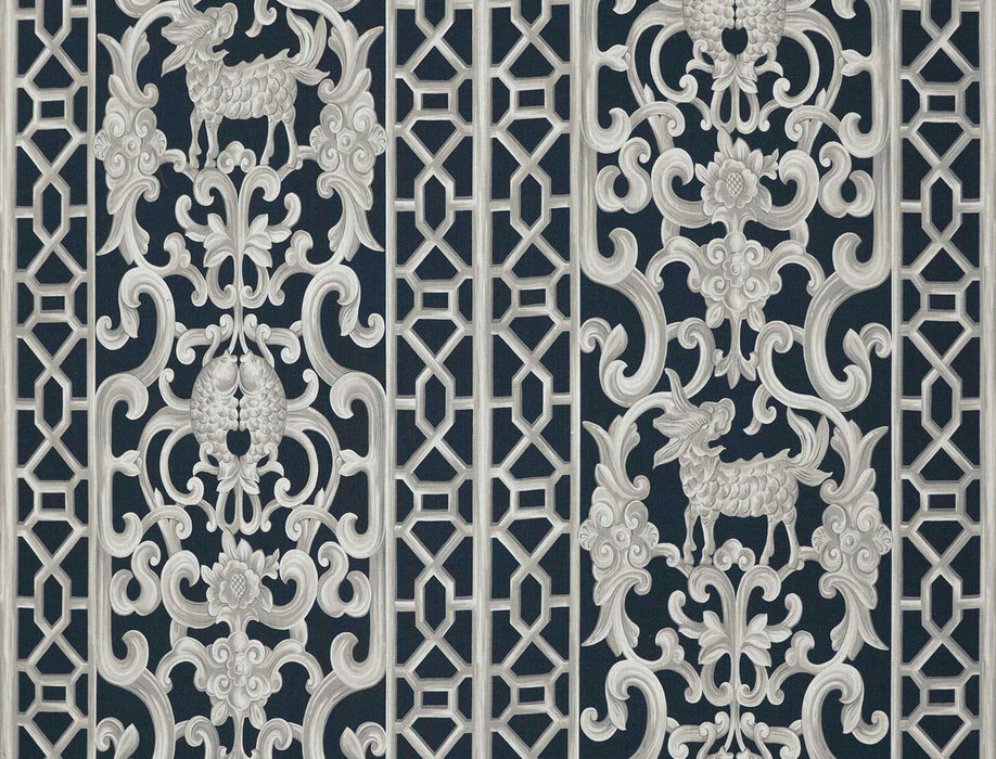 Jim Thompson Xanadu Onyx Fabric Sample JT013851006