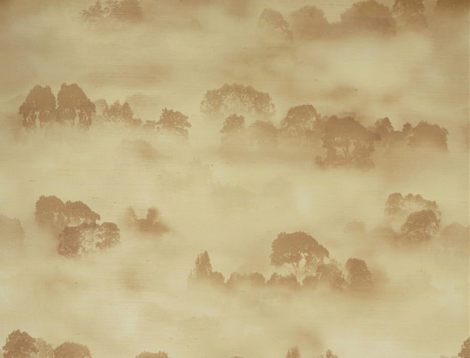 Jim Thompson Misty Forest  Sepia Wallpaper Sample JT021048002