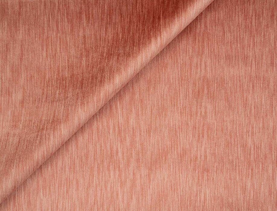 Jim Thompson Stried Velvet Coral Rose Fabric Sample JT013846007