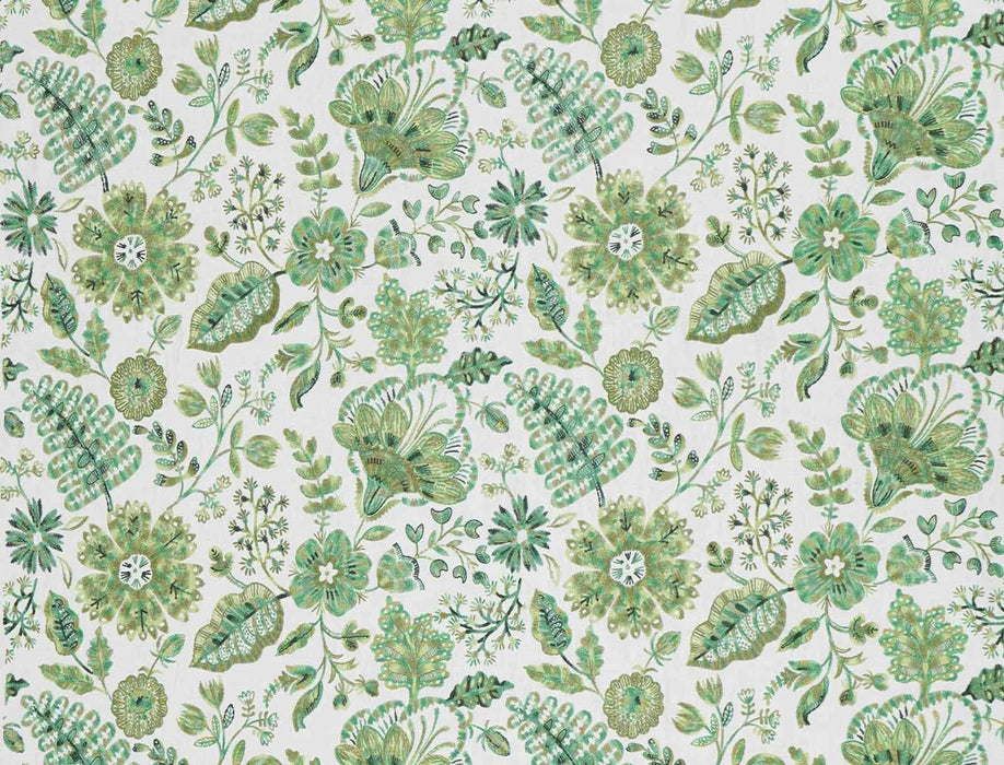 No.9 Thompson Flora Green Fabric Sample N9012349002