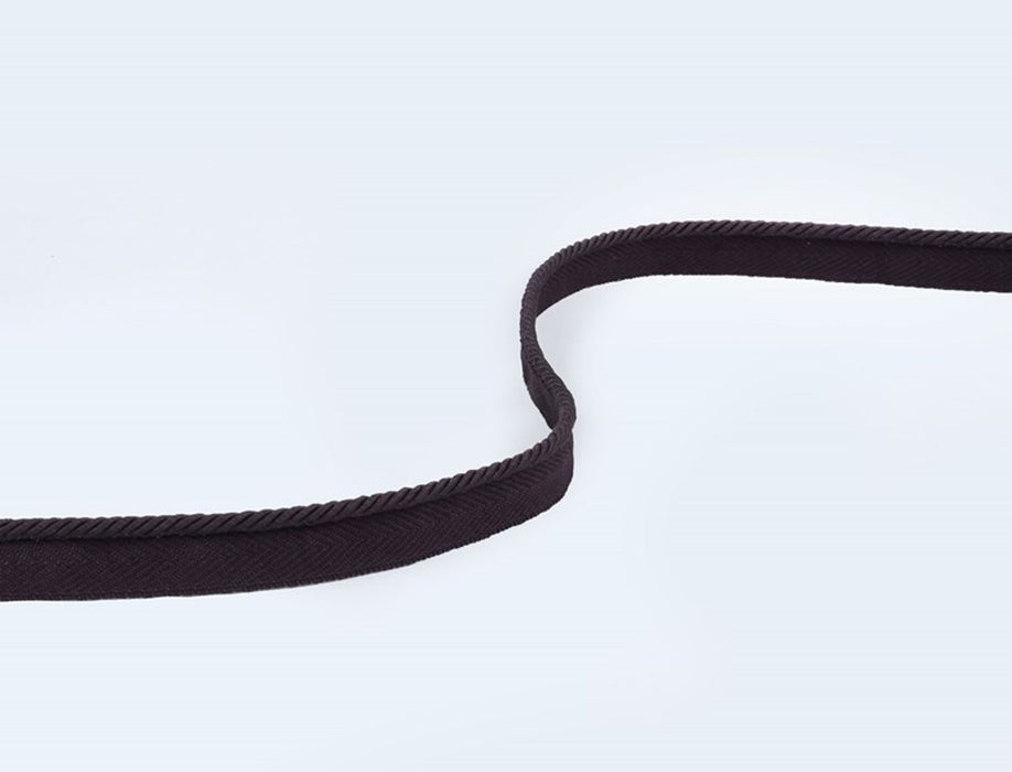 Jim Thompson Silk Micro Cord On Tape  Violet Trim Sample JT030026030