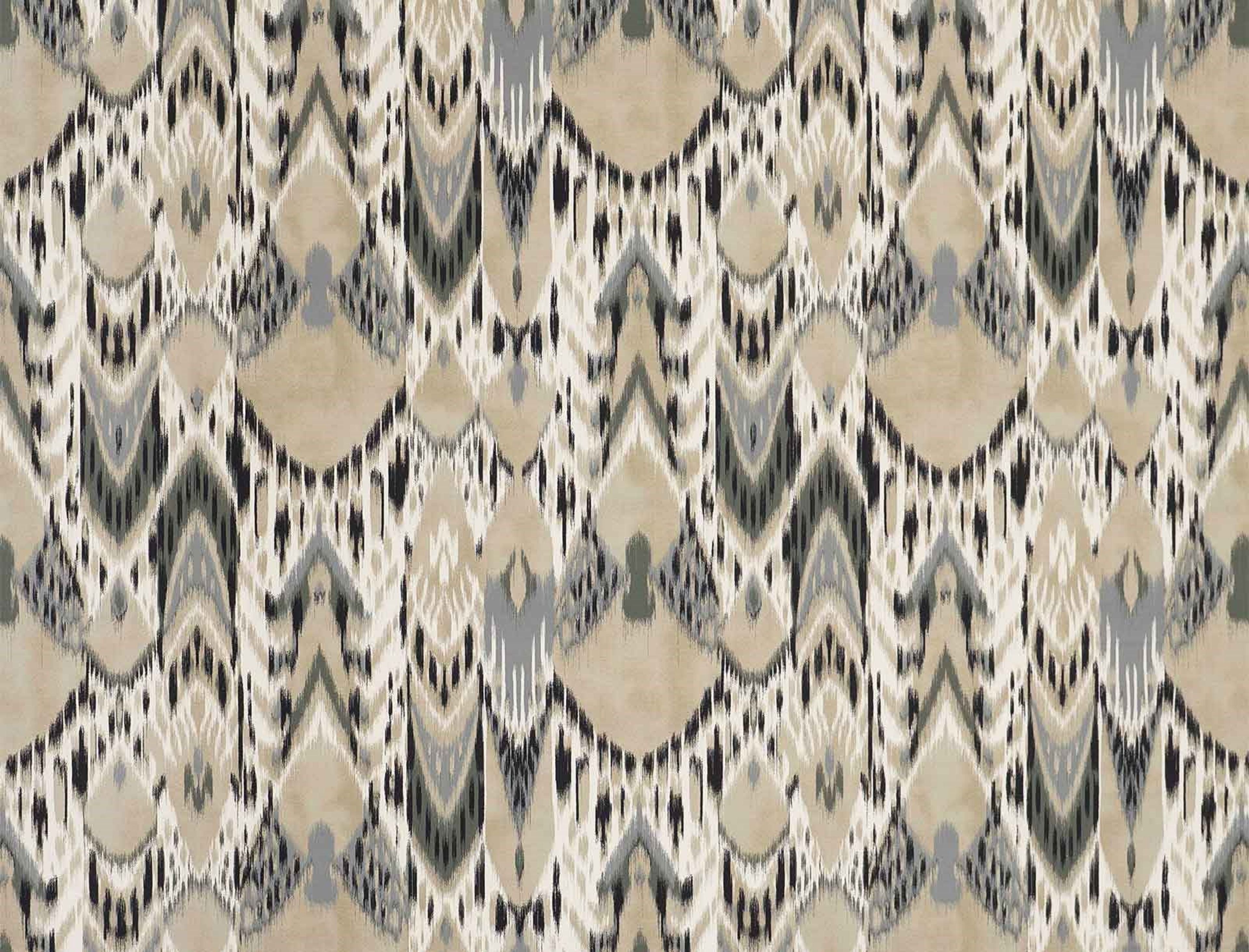 Jim Thompson Bandha Ikat Stone Fabric JT013858001